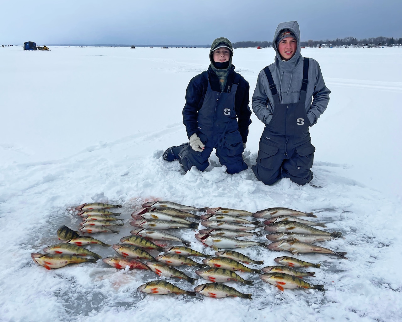 Absolute madness: Two Central NY teens crush it while ice fishing on Oneida Lake [Video]