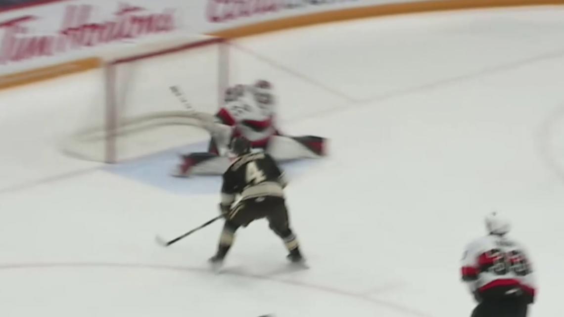 Belleville Senators beat Hershey Bears 4-3 in OT thriller [Video]