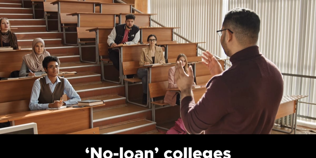 What you need to know about the growing trend of no-loan colleges [Video]