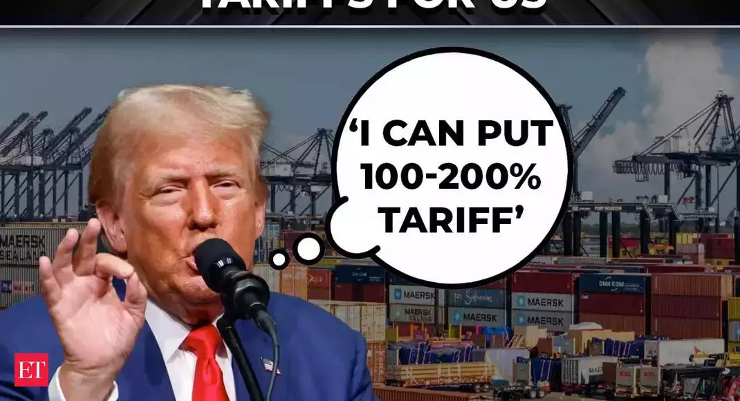 Trump plans much bigger tariffs to overhaul US supply chains; warns sectors like steel, auto - The Economic Times Video