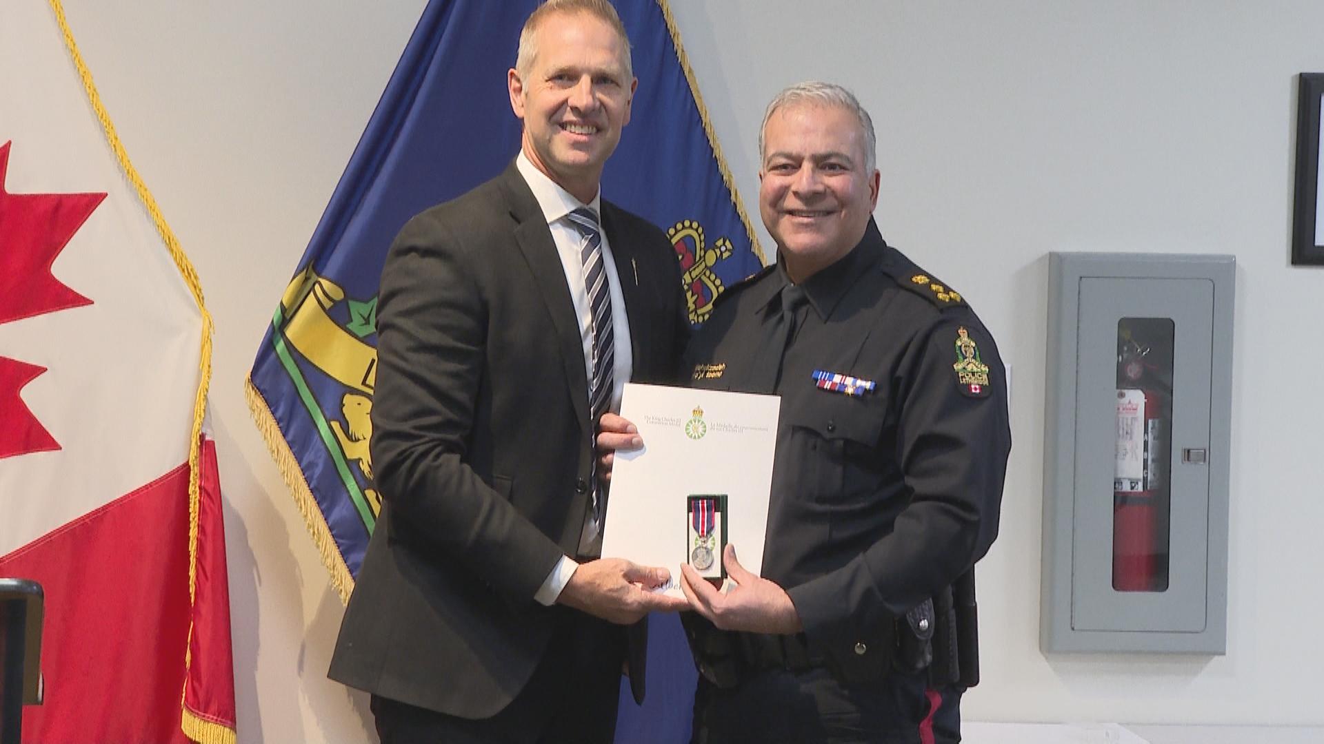 Lethbridge police chief receives King Charles III Coronation Medal – Lethbridge [Video]