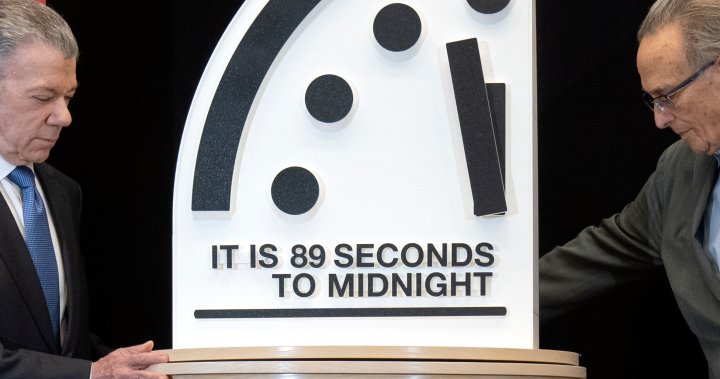 Doomsday Clock hits 89 seconds to midnight, the closest its ever been – National [Video]