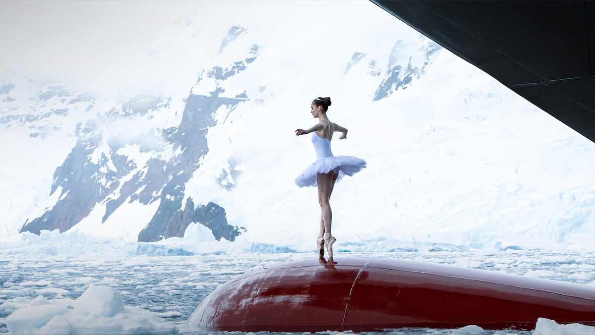 #TheMoment a ballerina danced on a ship