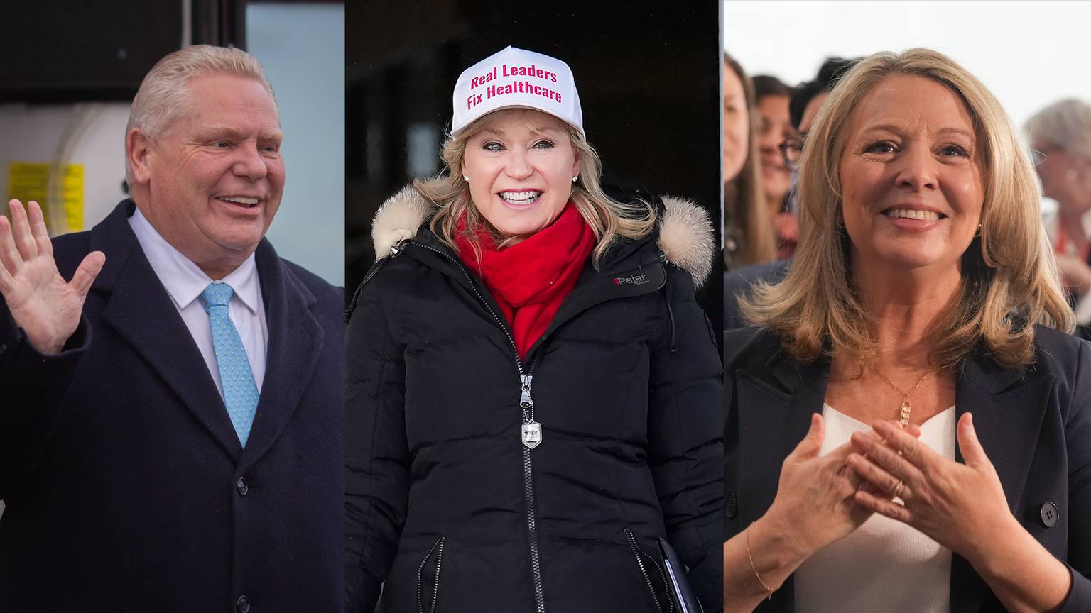 Video: Ontario party leaders hit the election campaign trail [Video]