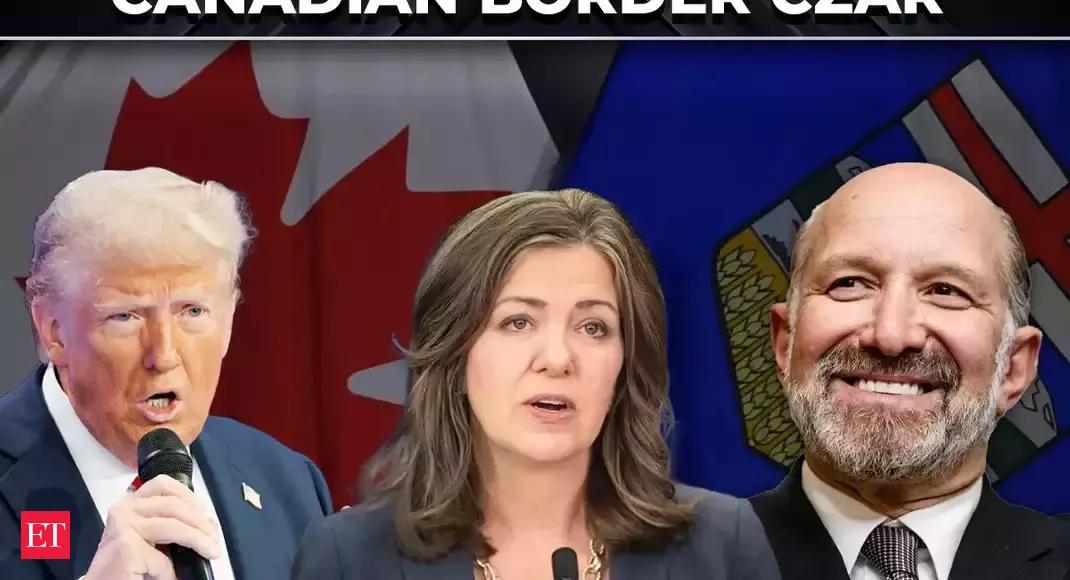 Canadian Border Czar: Alberta Premieres solution to take US tariff threat seriously – The Economic Times Video