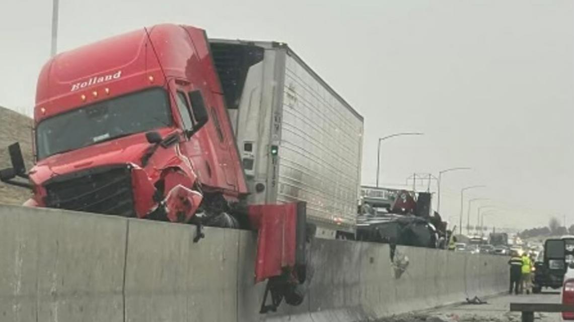 Several crashes on I-84 causing closures, delays [Video]