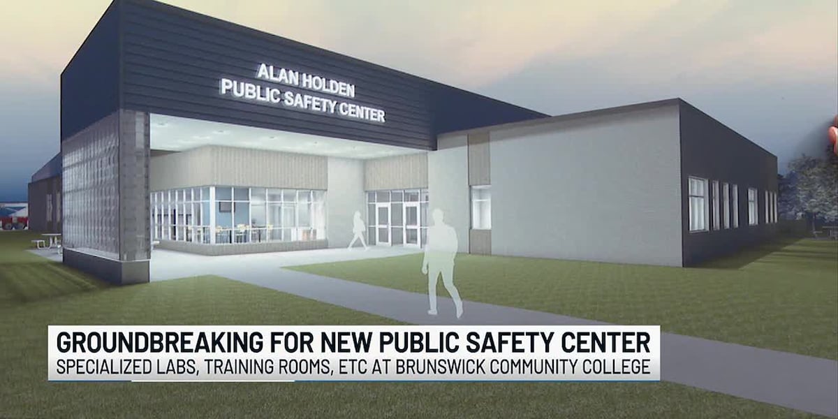 Groundbreaking ceremony held for new public safety center at Brunswick Community College [Video]