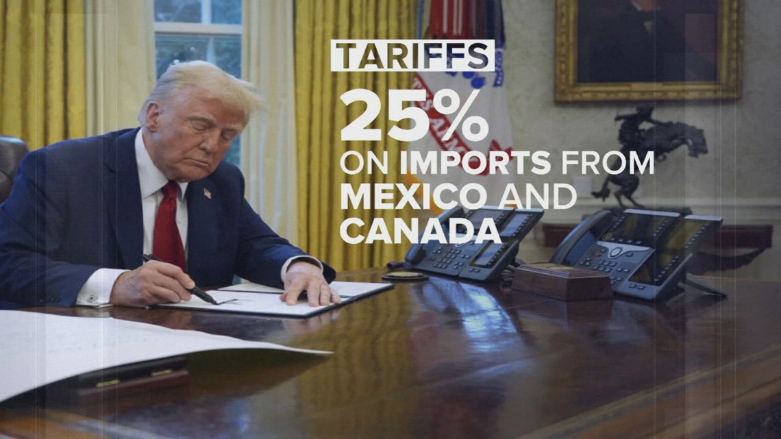 Trump’s trade war among allies triggers retaliation from Canada and Mexico [Video]