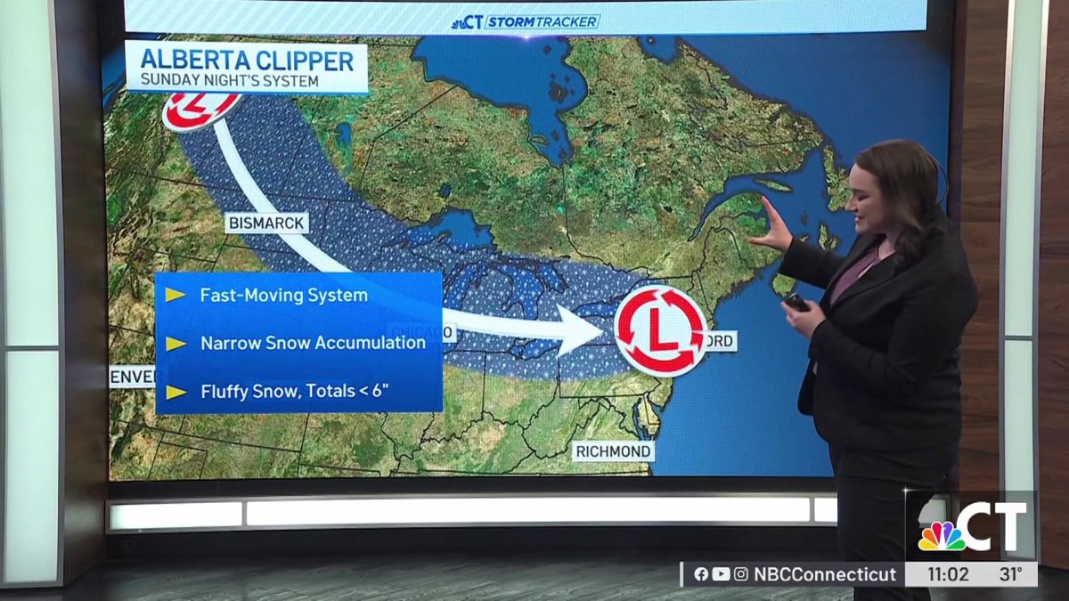 Explanation of what an Alberta Clipper is  NBC Connecticut [Video]