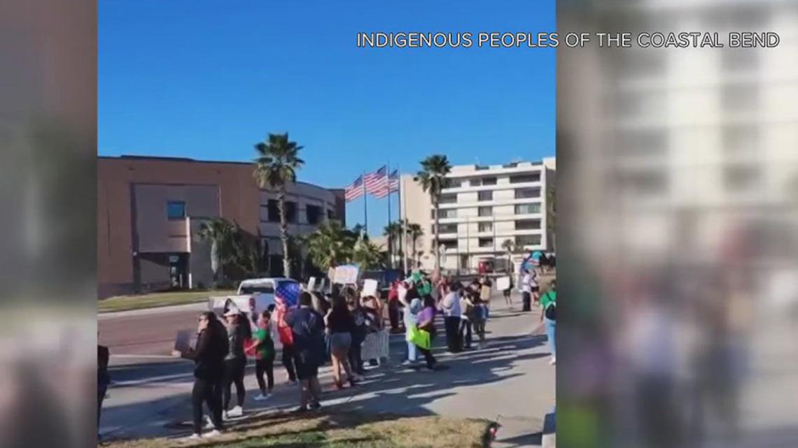 Local immigration protest over the weekend [Video]