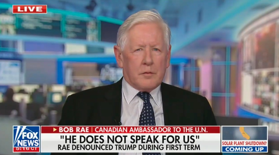 Bob Rae Decries Trump