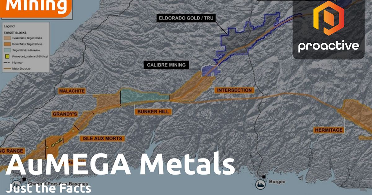 Just the Facts: AuMEGA Metals identifies key Hermitage targets in airborne survey [Video]