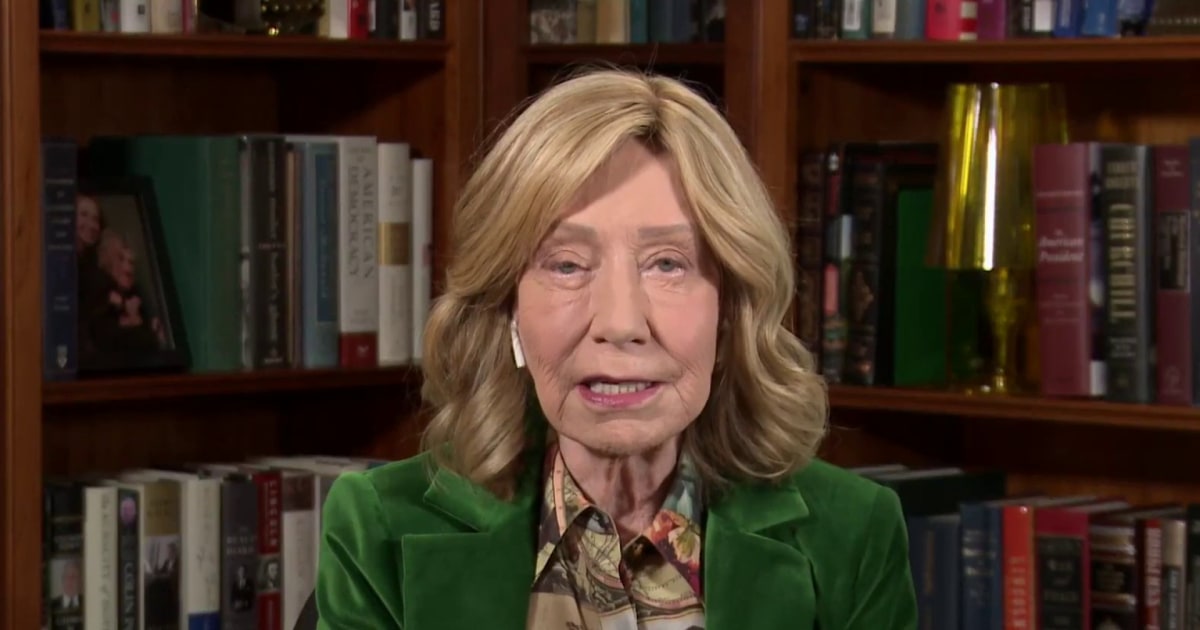 Doris Kearns Goodwin: We are witnessing an attempt to return to the old spoils system [Video]