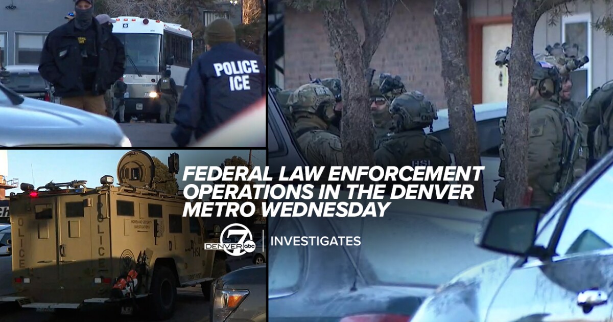 TdA targeted in large-scale federal operation across the Denver metro: ICE [Video]