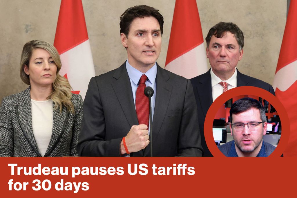 Trudeau pauses US tariffs for 30 days | Reporter Replay (Video)