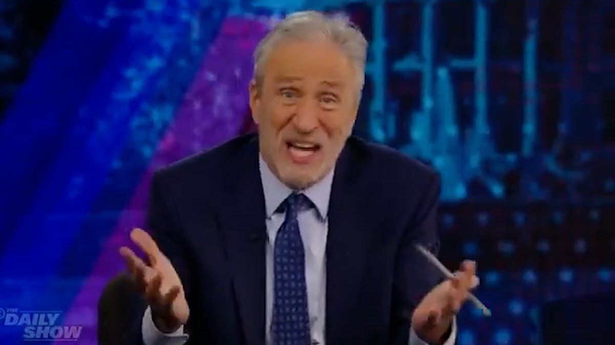 Jon Stewart’s withering take down of Chuck Schumer after veteran Democrat responded to Trump’s tariffs [Video]