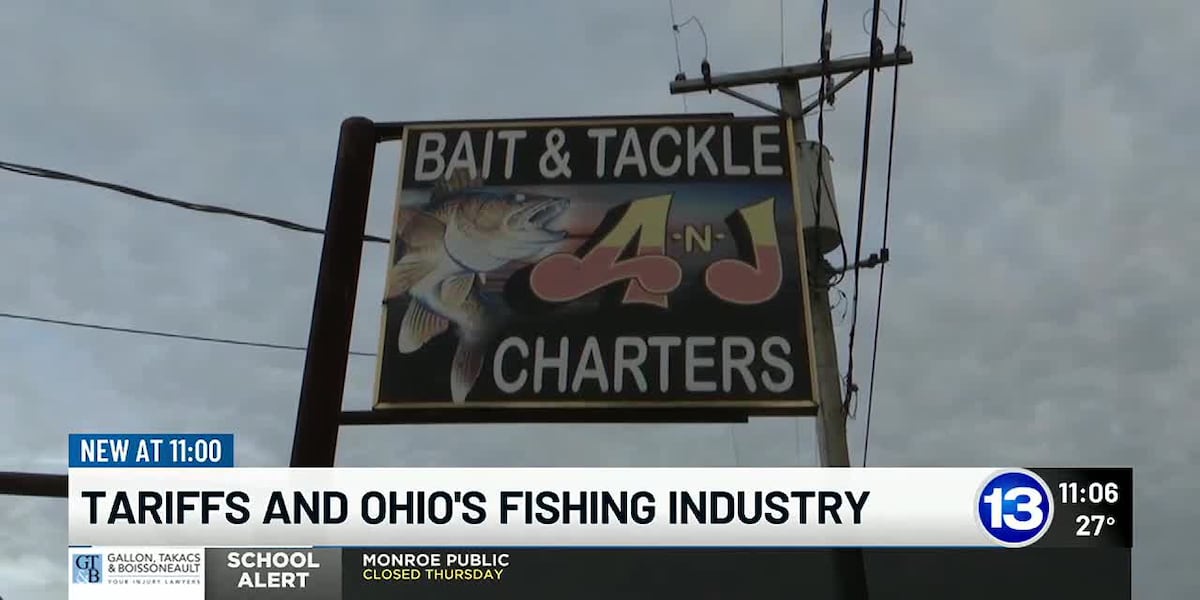 Canadian tariffs and the impact it could have on Ohios fishing industry [Video]