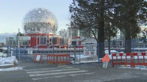 Section of False Creek waterfront closed to public amid safety concerns [Video]