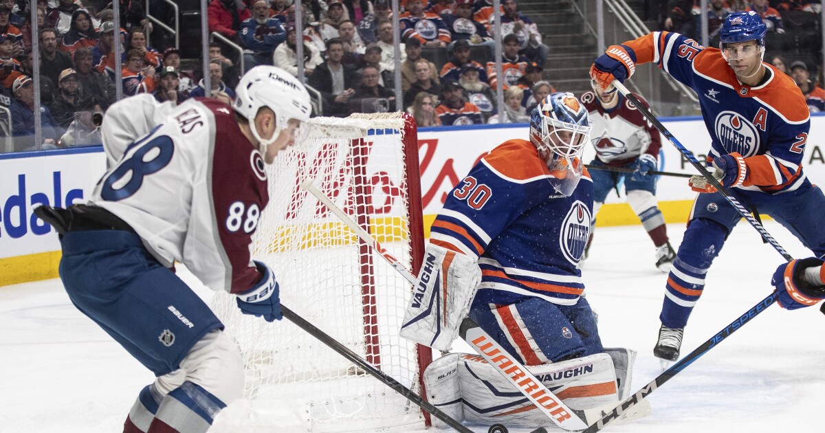 Necas scores tiebreaking goal in 3rd period as Avalanche beat Oilers 5-4 [Video]