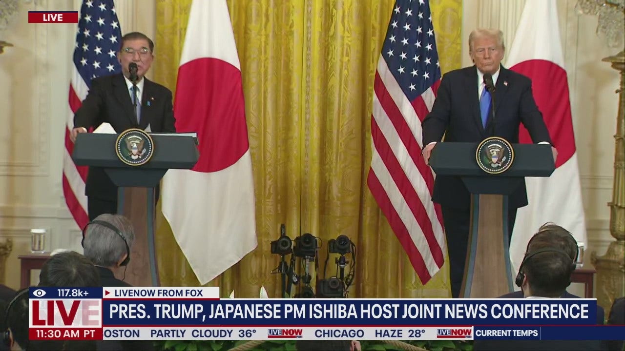 Pres. Trump, Japan PM Ishiba hold press conference [Video]