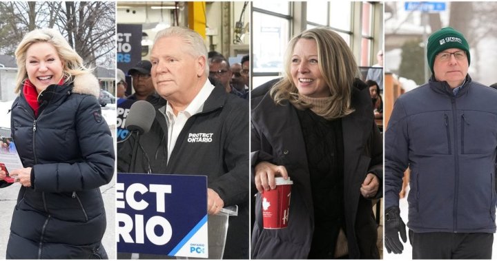 Ontario election 2025: Where the leaders are on Monday, Feb. 10 [Video]