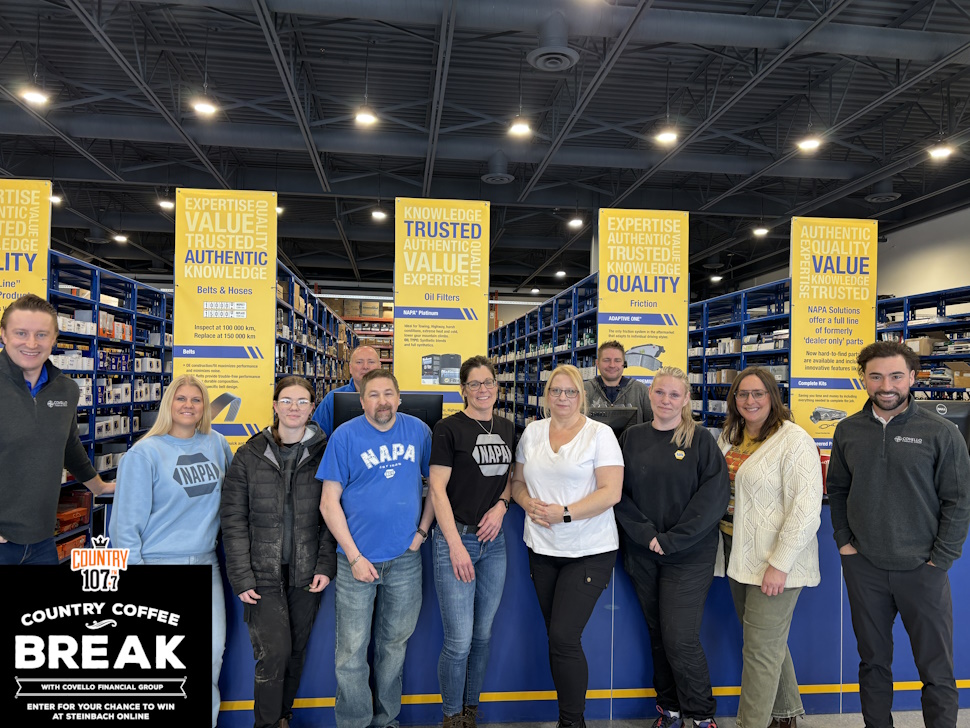 Country Coffee Break sparks tears at Napa Auto Parts - SteinbachOnline.com [Video]