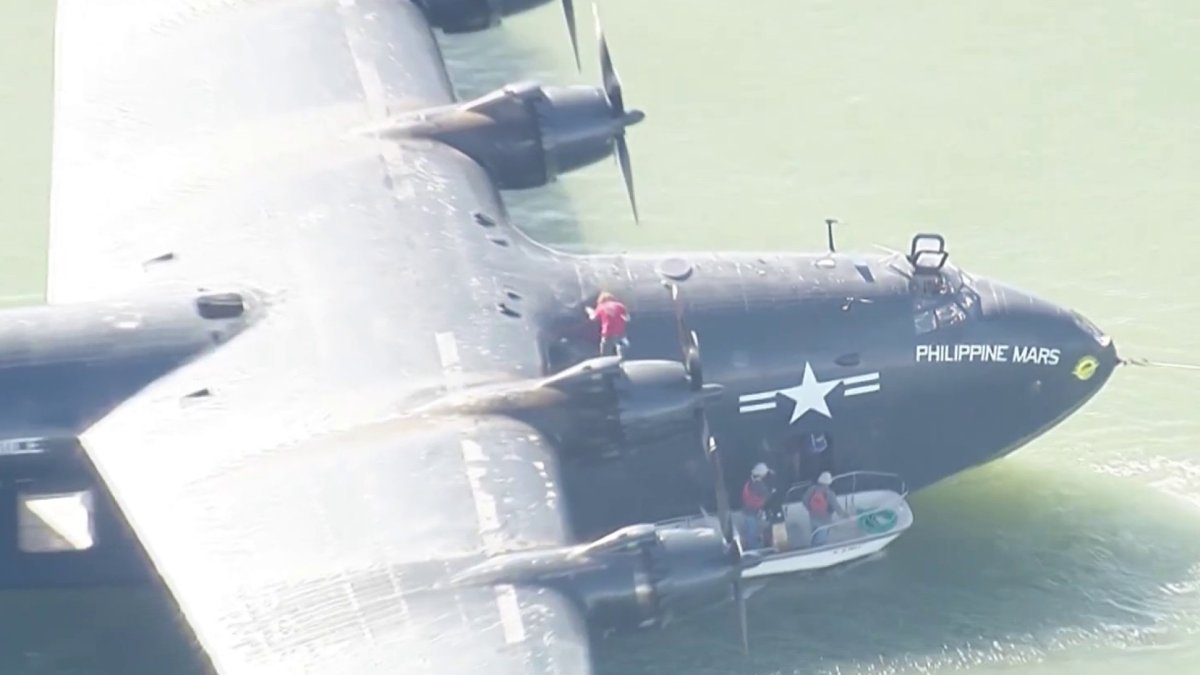 Rare World War II flying boat makes stop in Bay Area  NBC Bay Area [Video]