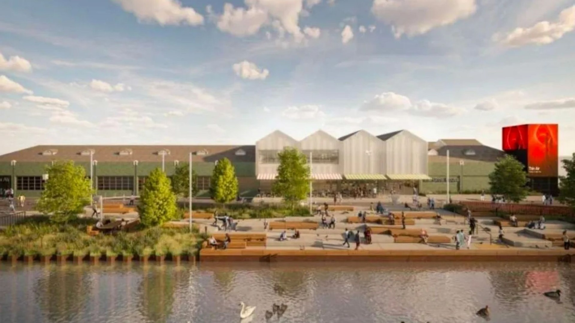 Huge new riverfront music and food attraction to open in UK capital, as part of 4billion redevelopment [Video]