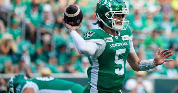 Bombers sign former Roughriders QB Shea Patterson - Winnipeg [Video]