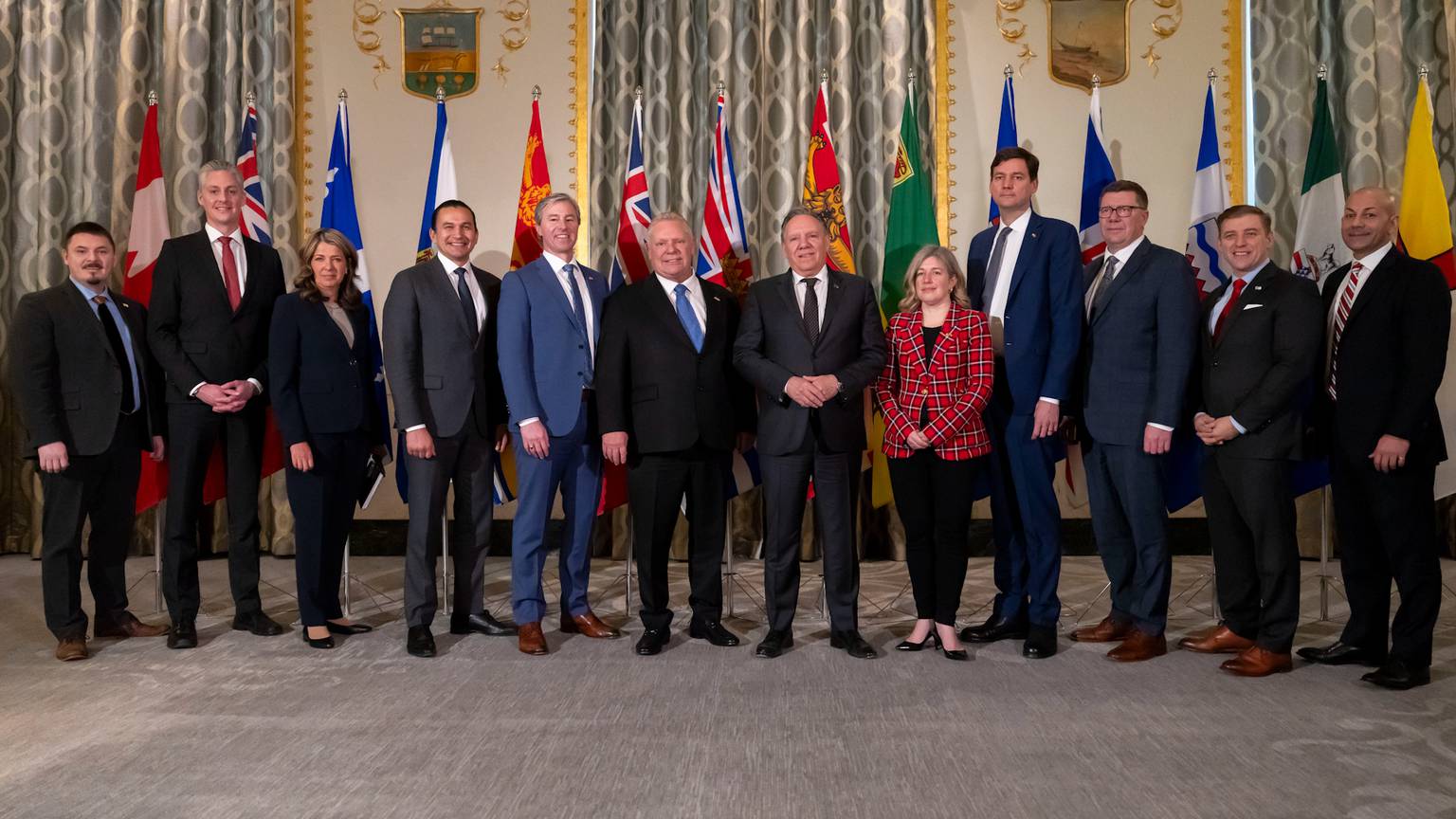 Video: All 13 Canadian premiers stage ‘charm offensive’ in Washington against Trump tariffs [Video]