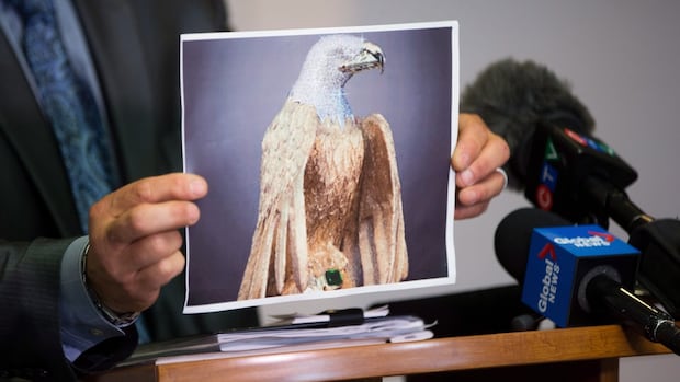 B.C. judge allows eagle sculpture insurance case despite ‘inexcusable’ delays [Video]