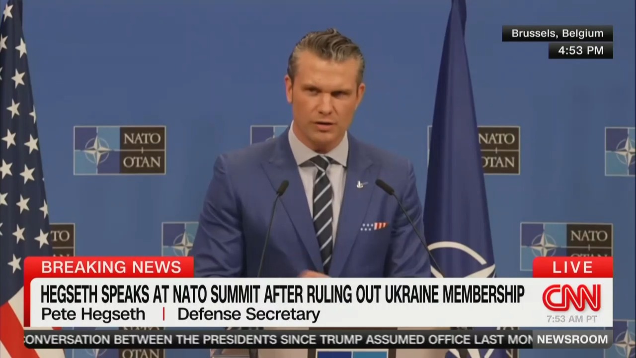 Pete Hegseth Demands NATO Allies Spend More On Defense [Video]