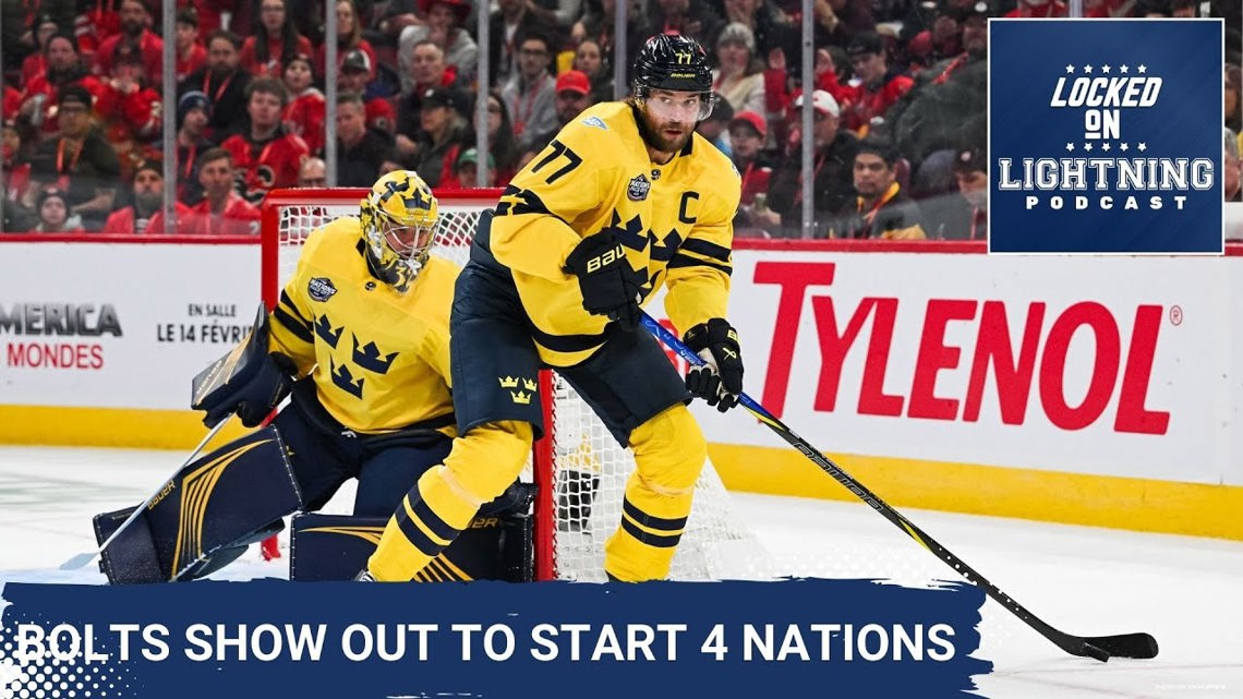 Contingent of Lightning Stars Have Great Start to 4 Nations Faceoff [Video]