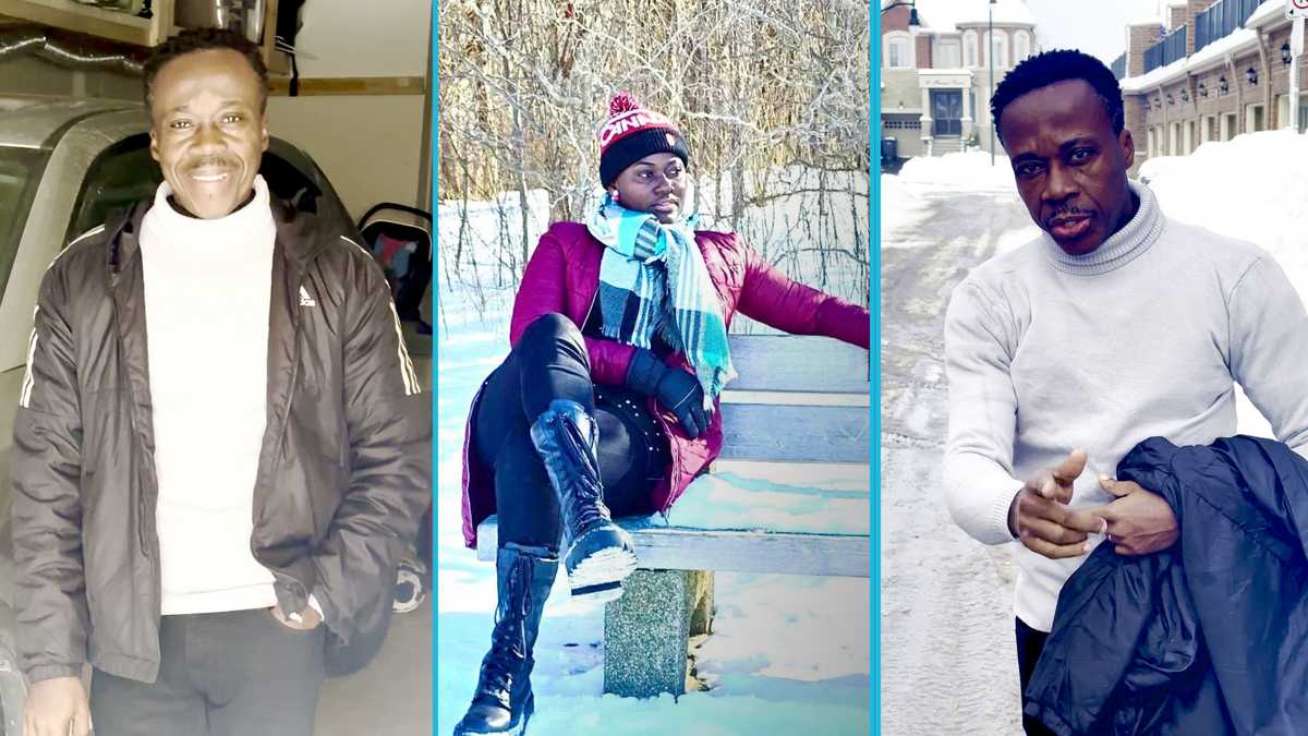 Afua Asantewaa Speaks With A Canadian Accent As She Steps Out In The Snow With Her Hubby [Video]