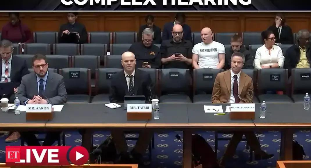 ‘The Censorship-Industrial Complex’: Witnesses expose Deep State tactics at House Committee hearing – The Economic Times Video