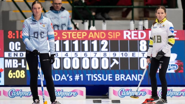 Quebec’s St-Georges sets Scotties record with 7 stolen ends in 8-2 win over Manitoba’s Lawes [Video]