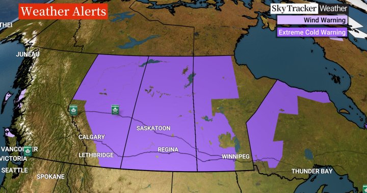 Extreme cold warnings issued for most of Alberta, Saskatchewan and Manitoba [Video]