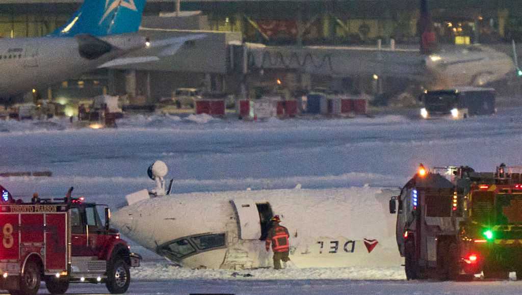 The crash of a Delta Airlines plane in Toronto is the fourth major aviation disaster in North America in the last month [Video]