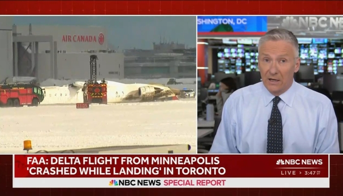 NBCs Tom Costello Ties Trump, Musk to Delta Airlines Crash…in Toronto, Canada [Video]