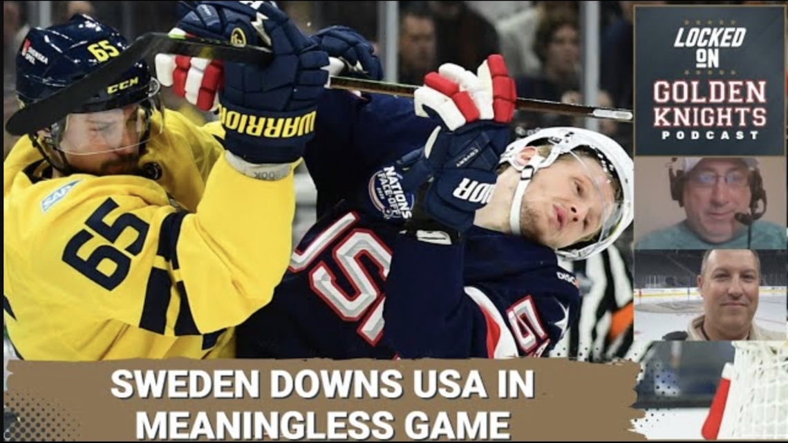 Sweden downs USA / Canada wins in regulation setting up USA-Canada final / VGK gets back on the ice [Video]