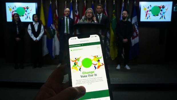 Green Party adopts green dot emoji  as new logo [Video]