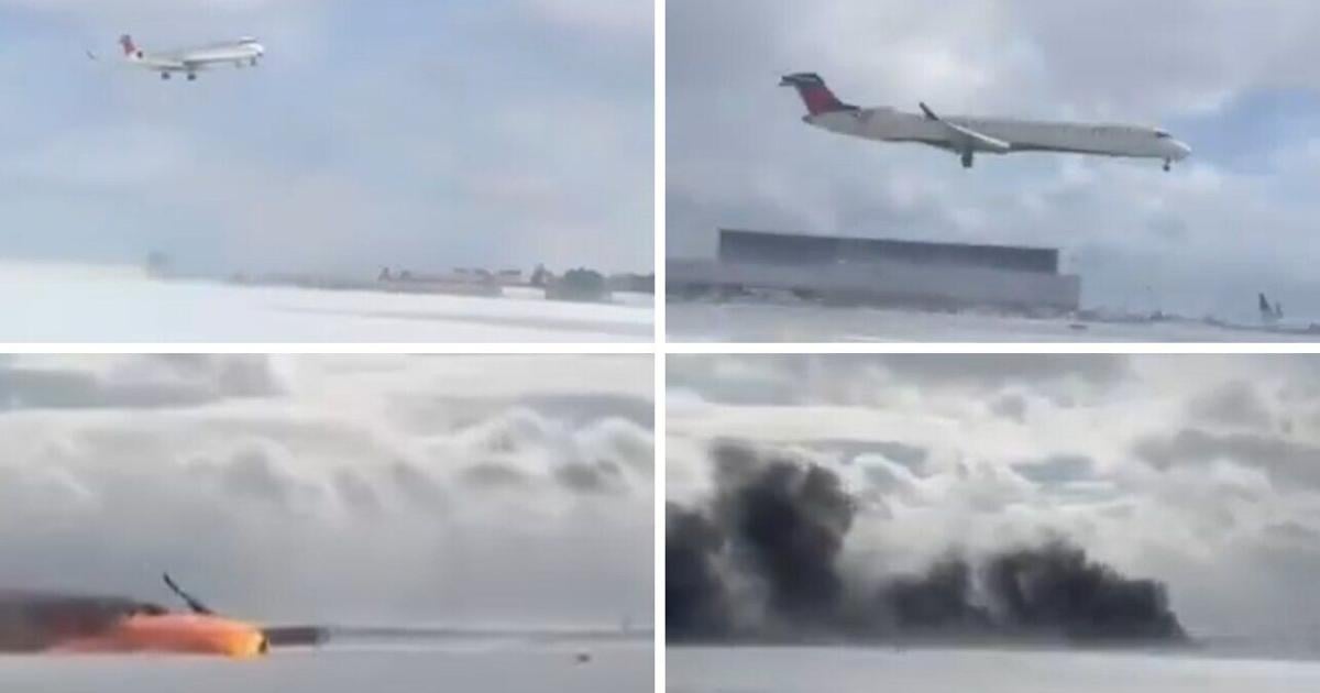 Video shows plane bursting into flames [Video]