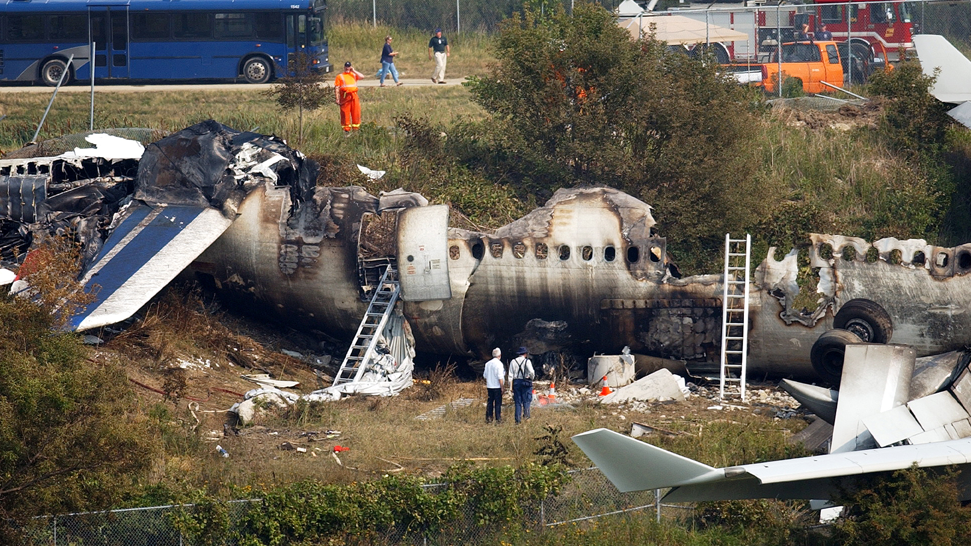 Toronto airport was site of second ‘miracle’ crash as plane with 300 onboard slammed into runway and burst into flames [Video]