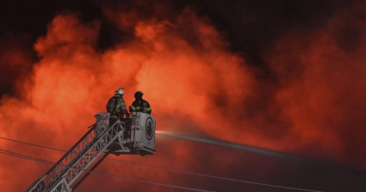 Massive fire at Pennsylvania aerospace plant prompts shelter-in-place order, evacuations [Video]