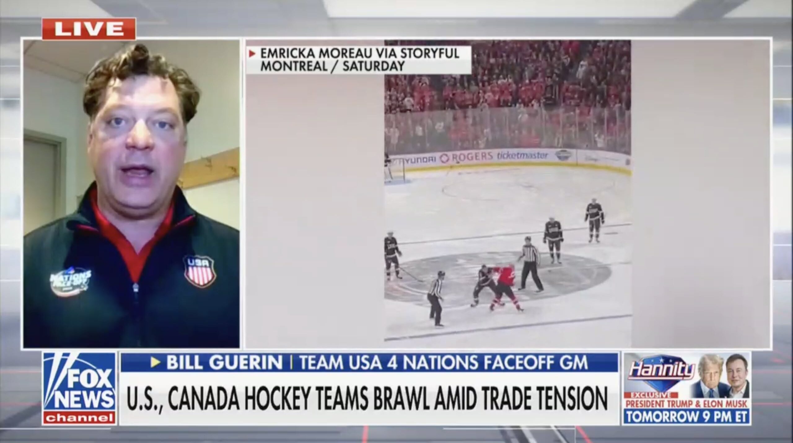 Team USA Hockey GM Wants Trump at USA-Canada Rematch [Video]