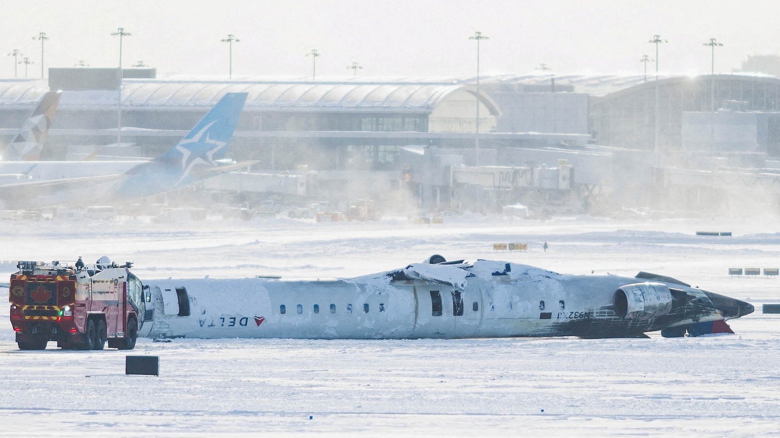 How the Delta passengers reacted to Toronto plane crash [Video]