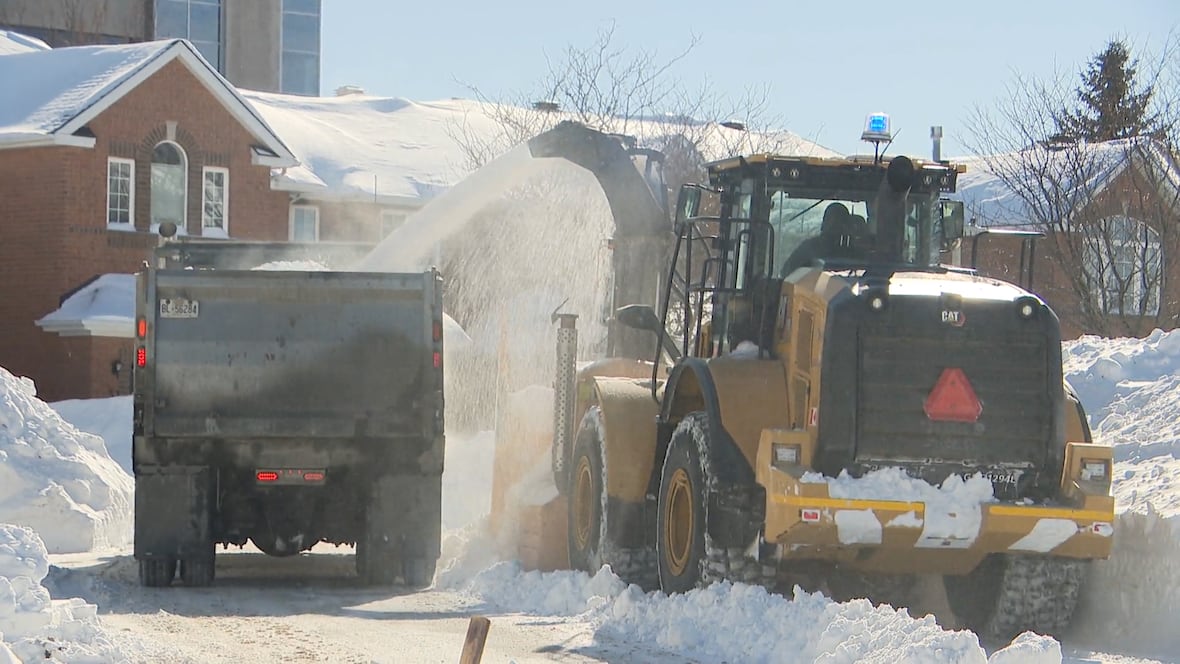 City says it will take weeks to clear all the snowbanks [Video]