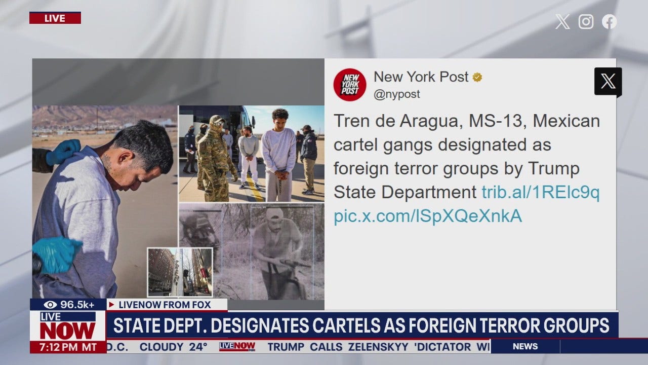 Drug cartels designated as foreign terrorist groups by U.S. [Video]