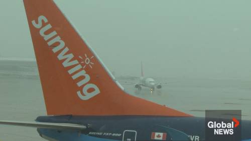 Sunwing cancels southbound flights from Pearson Airport [Video]