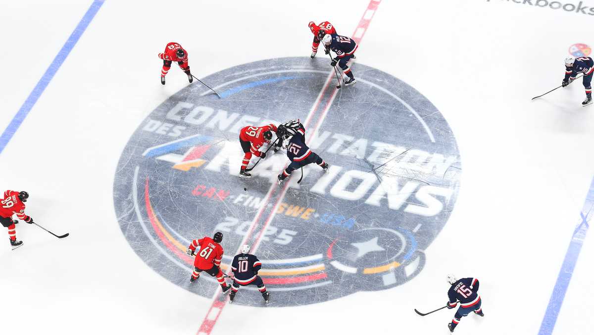 Trump calls US hockey team ahead of 4 Nations final against Canada [Video]